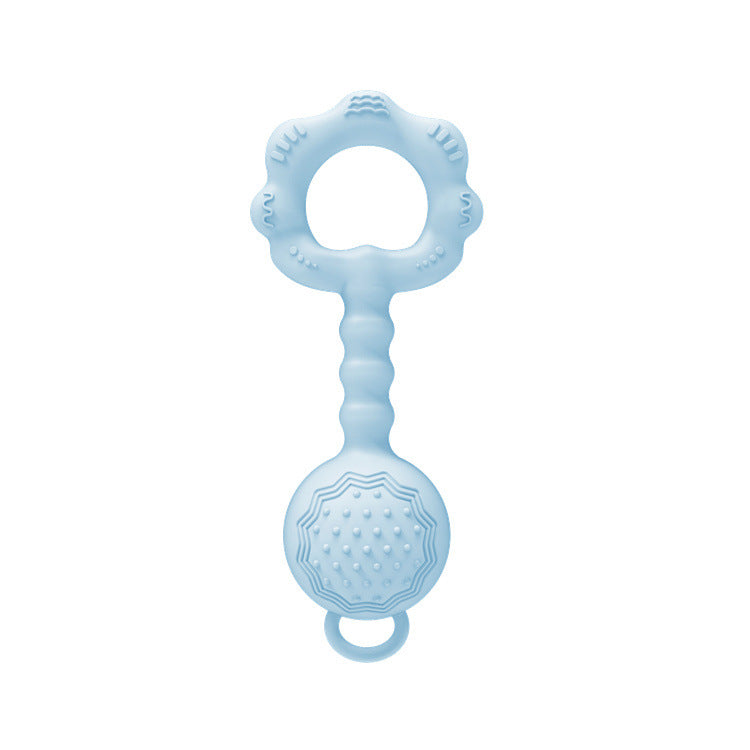 Silicone Rattle Teething Stick Toy for Babies