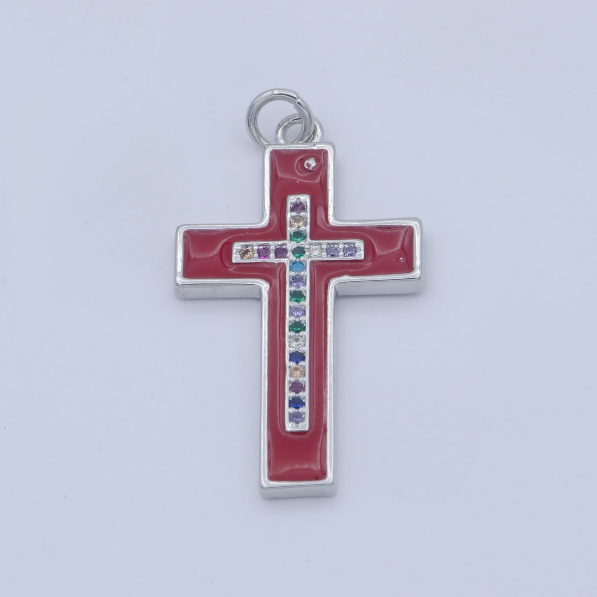 24K Gold Filled Cross Charm E-215-E-217 E-275