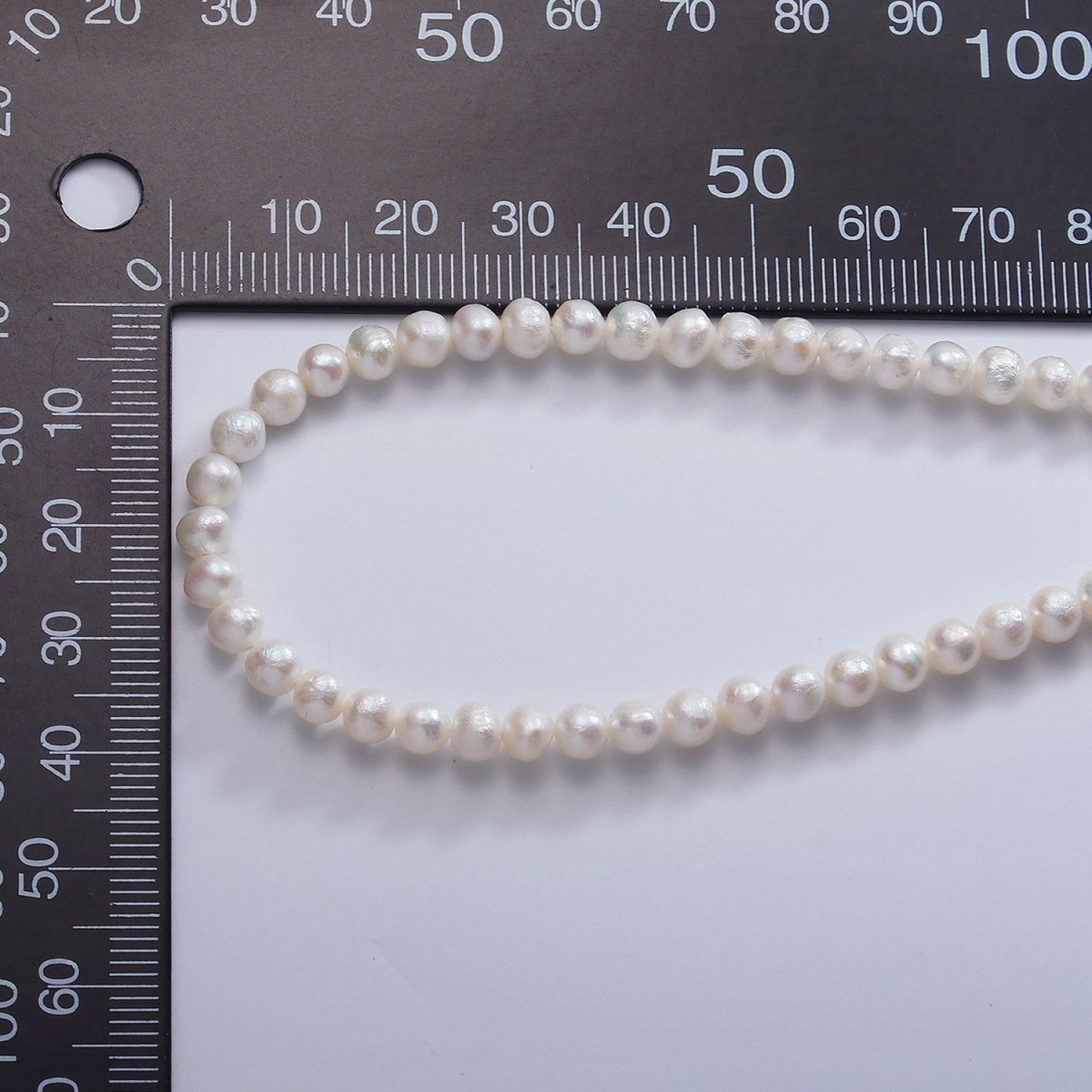4mm AAA Round Freshwater Pearl 14-16 Inch Strand | WA-2503