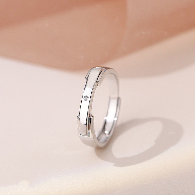 Fashionable Creative Flip-top Diamond Ring for All