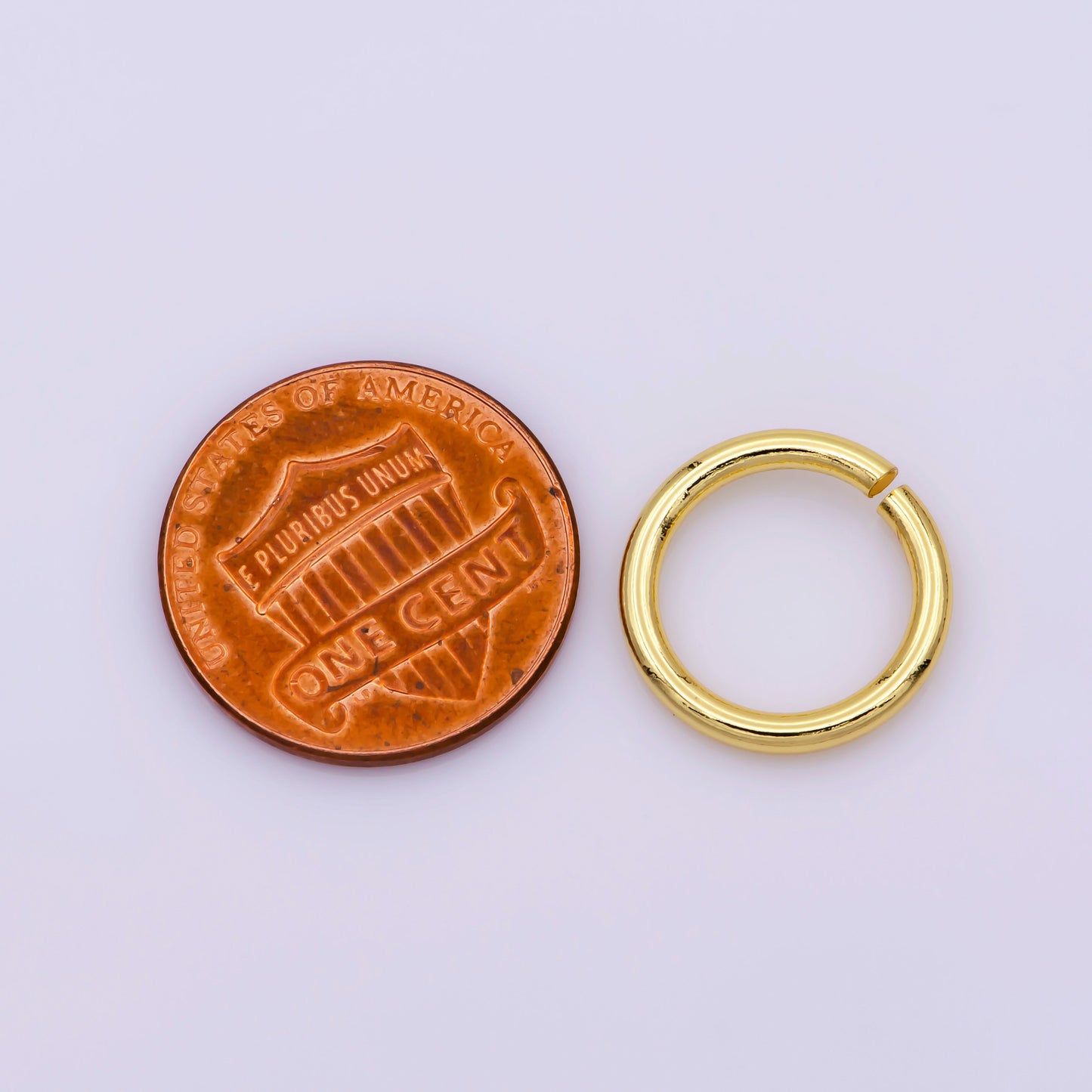14K Gold Filled 1.6mm Thick 16.2mm Large Jump Ring | Z-429