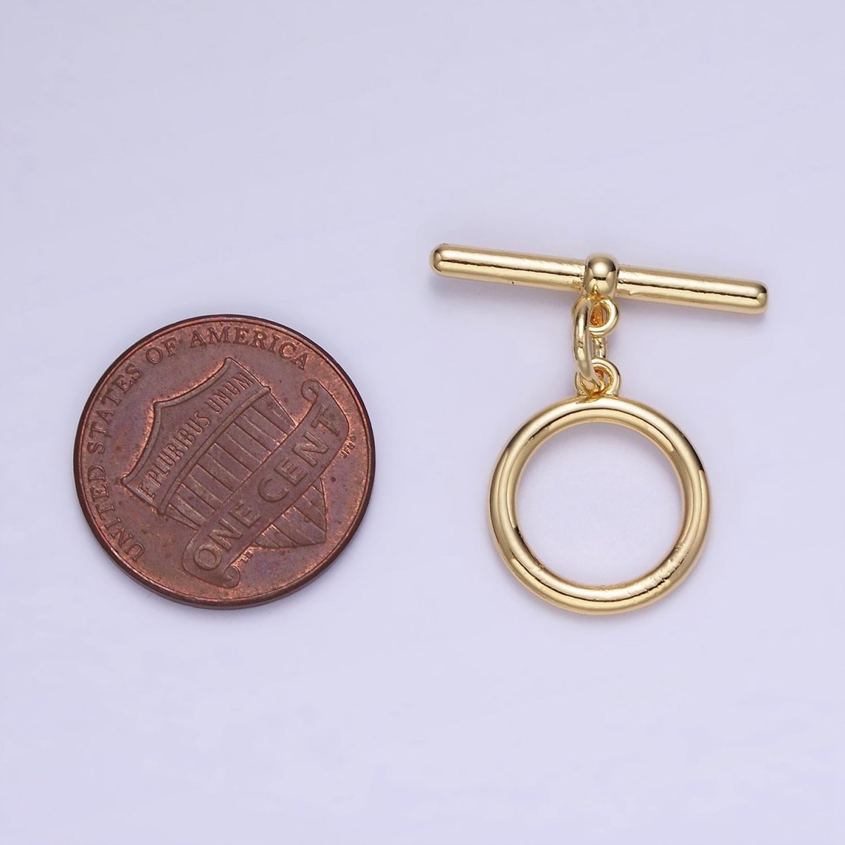14K Gold Filled 24mm Minimalist OT Toggle Clasps Closure Findings | Z715