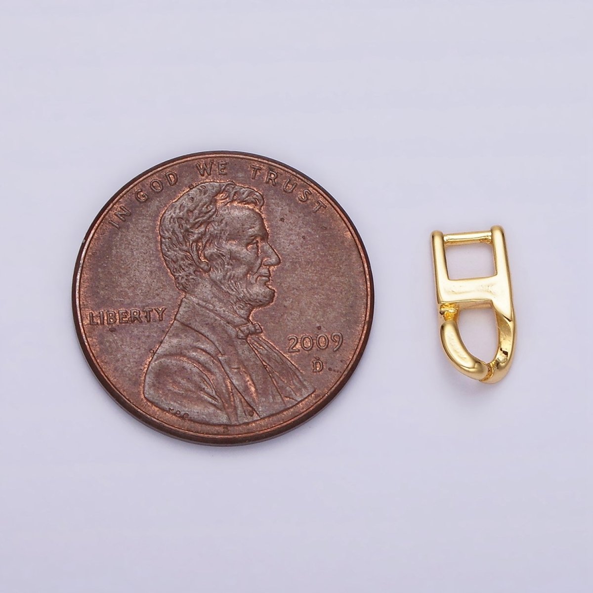 14K Gold Filled 5mm Snap Lock Hook Minimalist Jewelry Closure Findings Supply | Z592