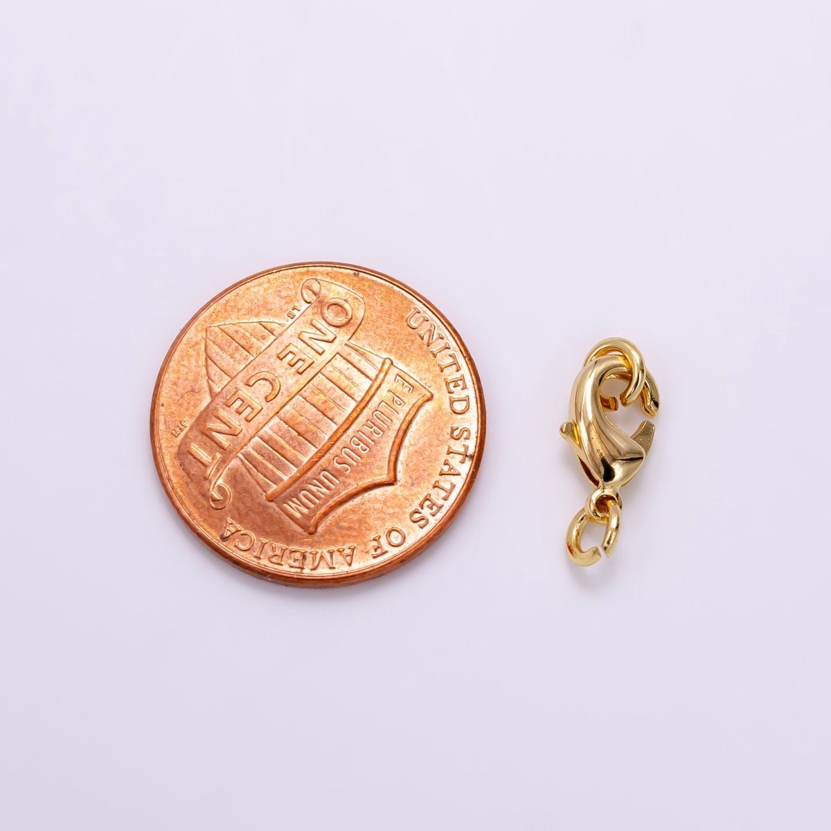 16K Gold Filled 15mm Lobster Claw Clasps Closure Findings | Z904