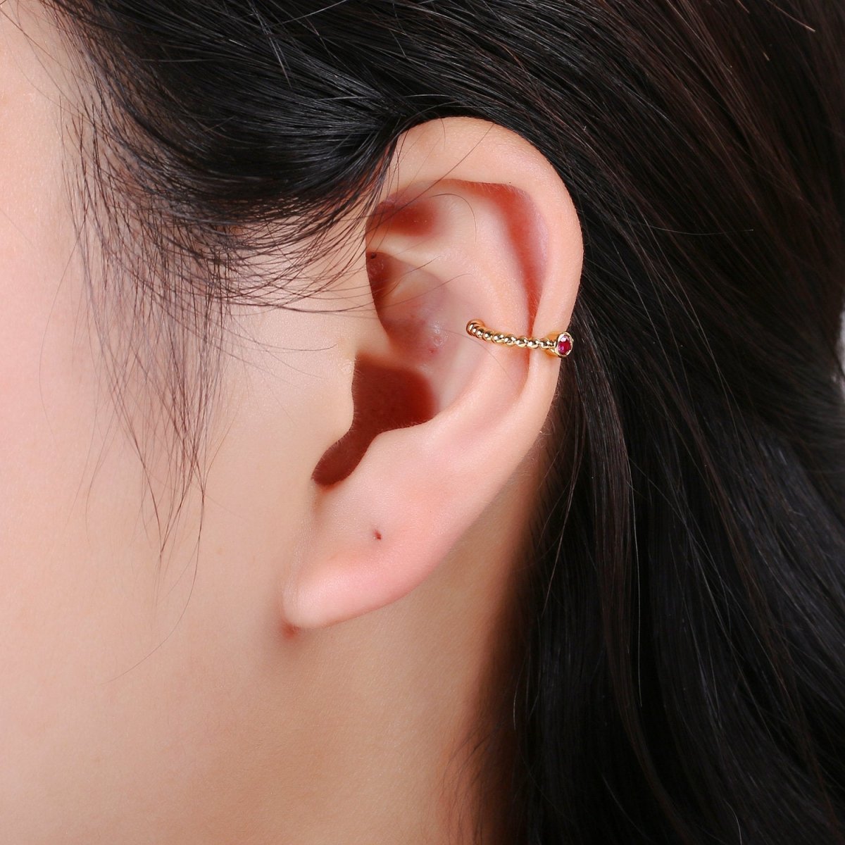 1x Ear Cuff No Piercing • Gold Filled ear cuff • conch cuff • ear cuff non pierced • fake helix piercing • ear cuffs • cartilage cuff, 1xAI-130