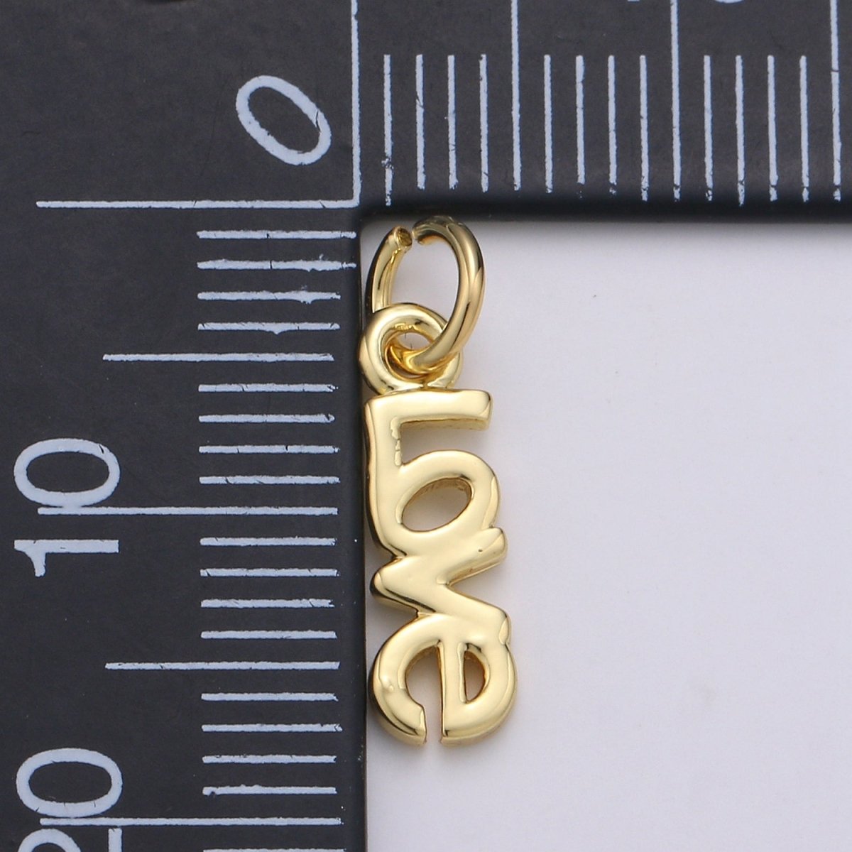 24K Gold Filled "LOVE" Charm D-920