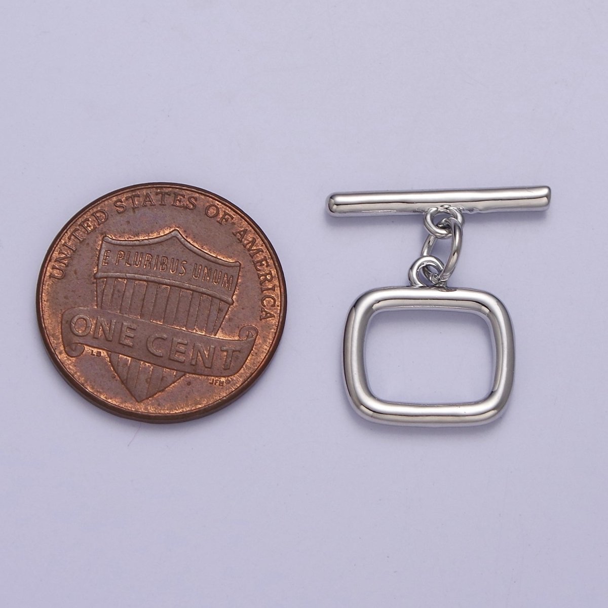 24K Gold Filled Square Toggle Clasp, Jewelry Clasp OT Clasp Findings L-717 L-718 L-722