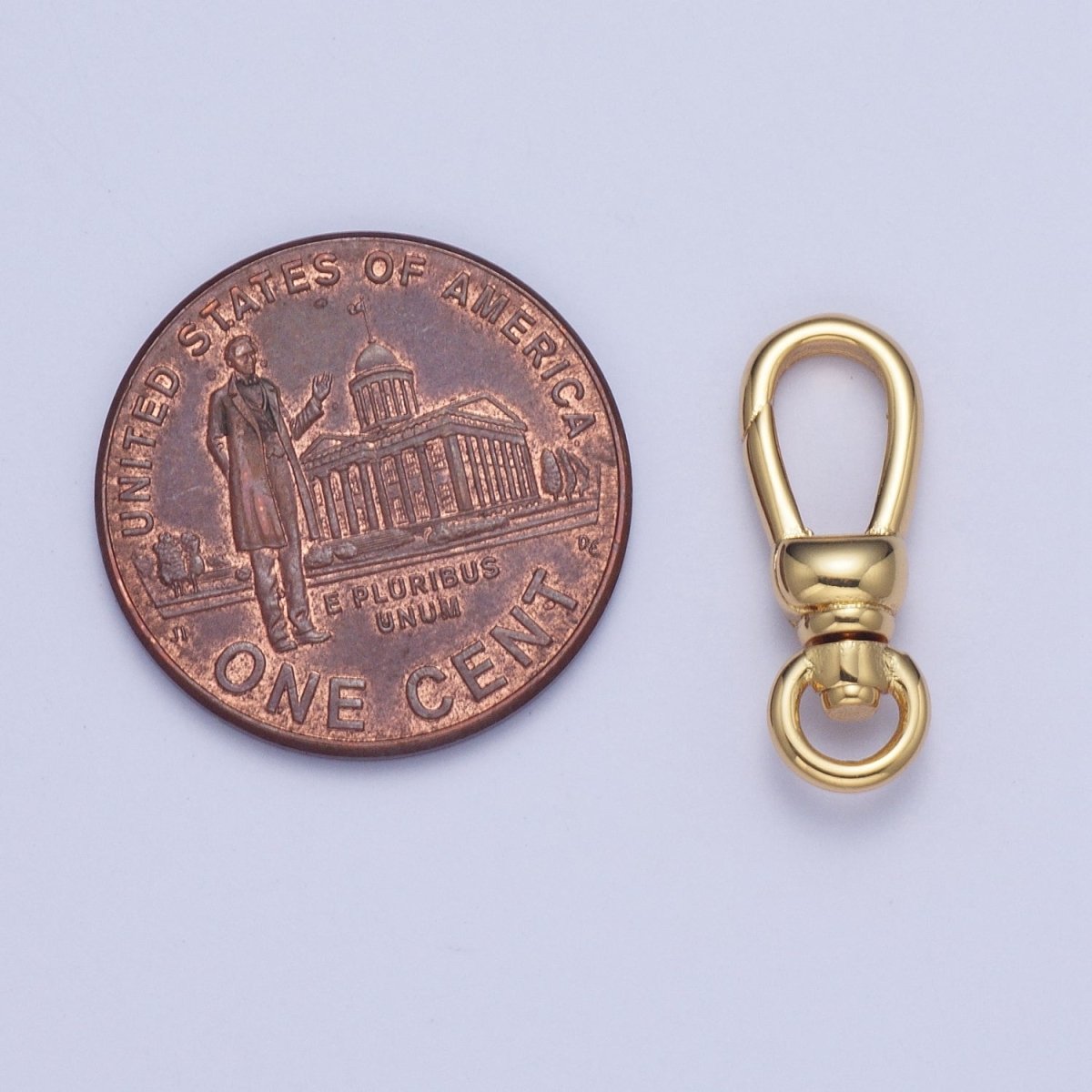 24K Gold Filled Swivel Clasps Closure Findings Supply For Jewelry Making L-913