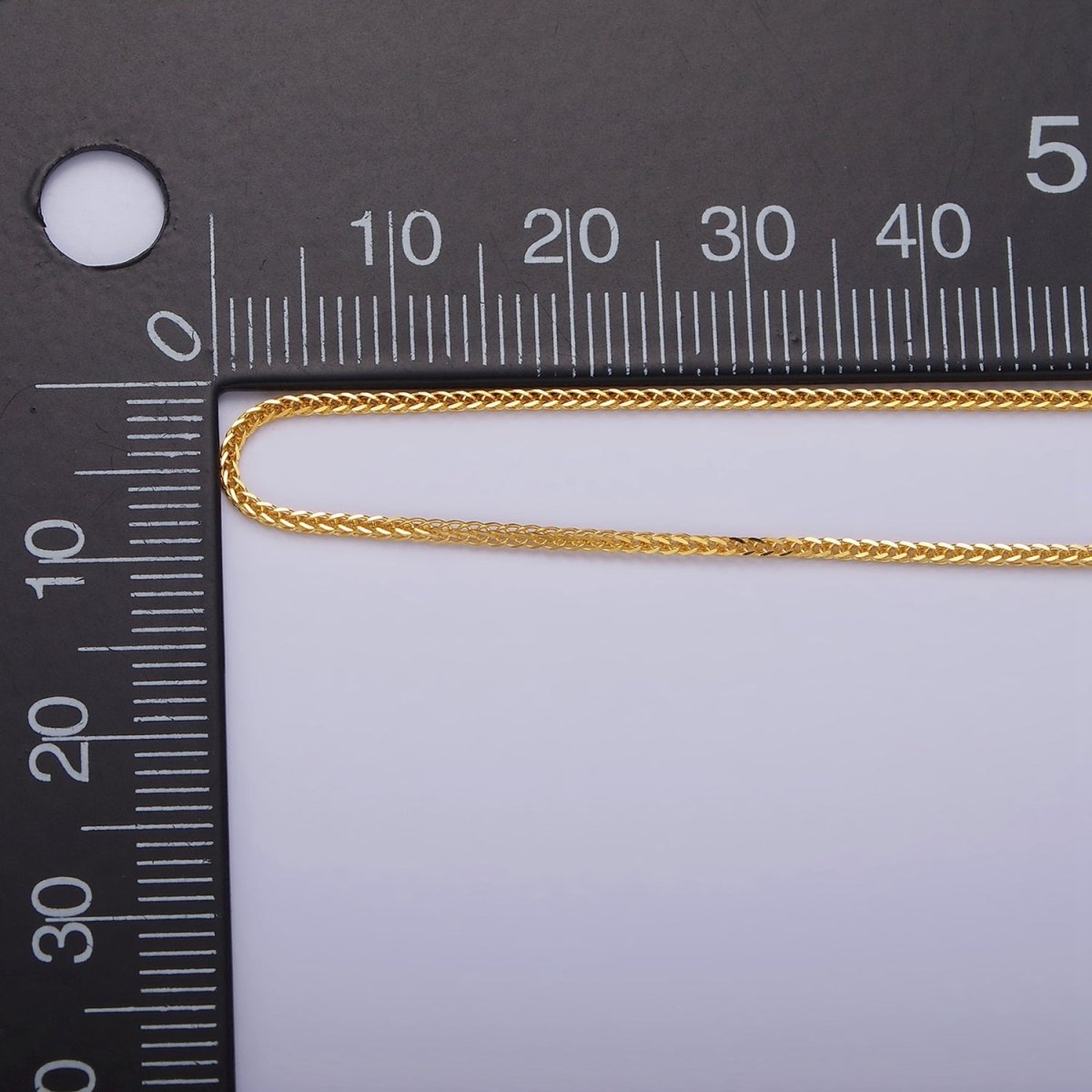 24K Gold Vermeil Curb Necklace Chain, 925 Sterling Silver Necklace Chain w/ Heavy 24K Gold Plated 18.5 inch | WA-1959 Clearance Pricing