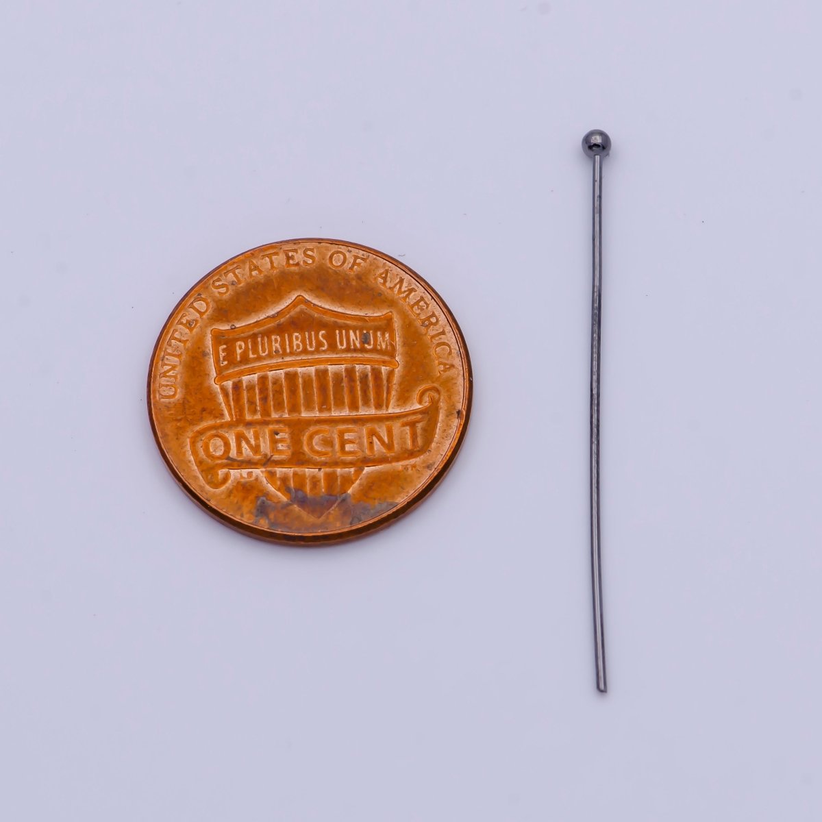35mm Black Metal Ball Head Pins Jewelry Making Supply | SP-1570