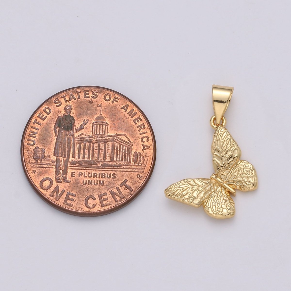 Dainty Gold Filled Butterfly Pendants I-818~I-820