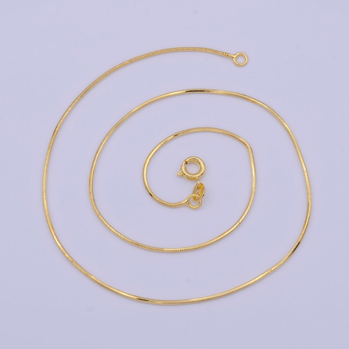 OS Dainty Layering Chain • Tiny Herringbone Chain • Delicate Necklace • Everyday Necklace • Minimalist Choker Necklace | WA-1147 Clearance Pricing
