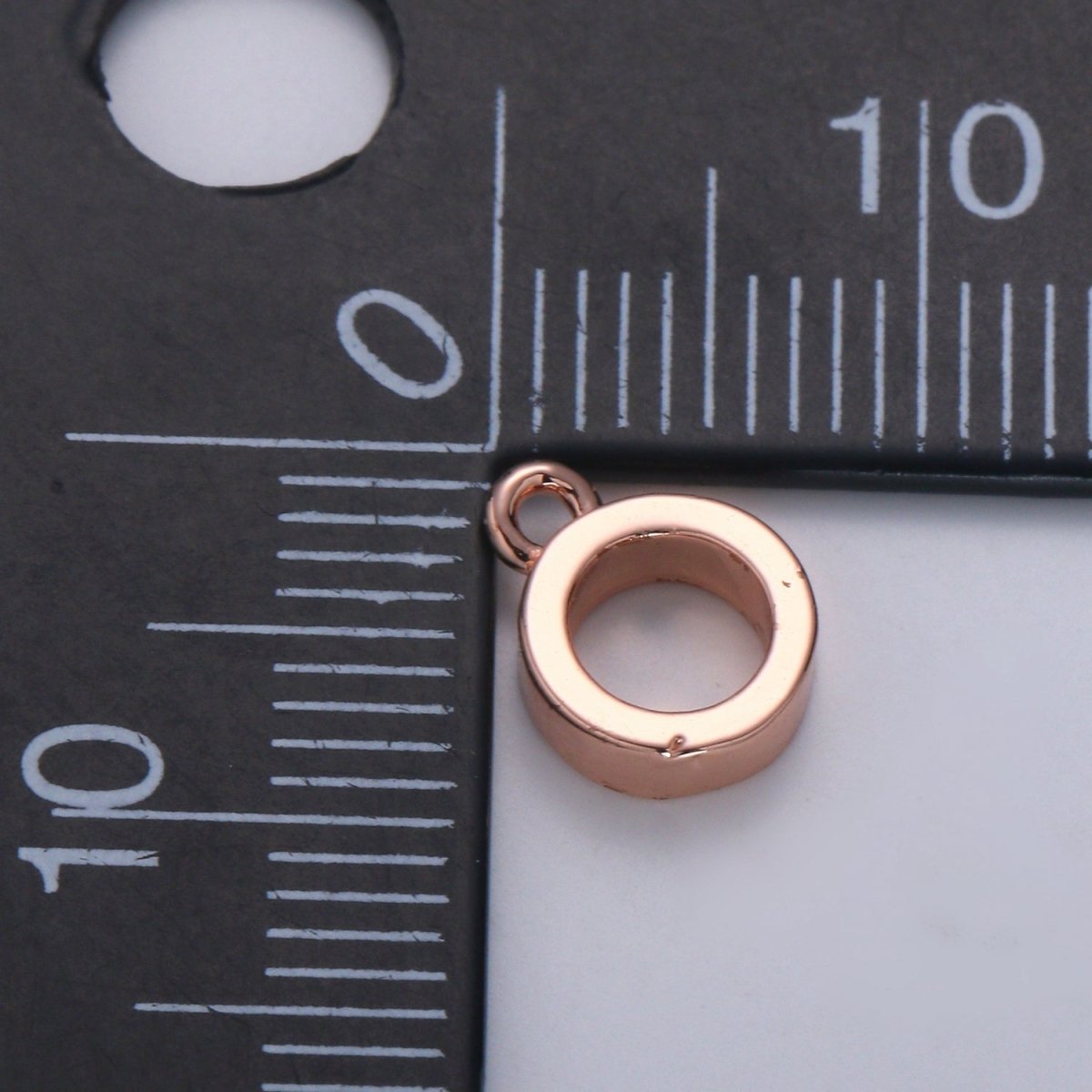 Gold Filled Circle Ring Charm L-295~L-298