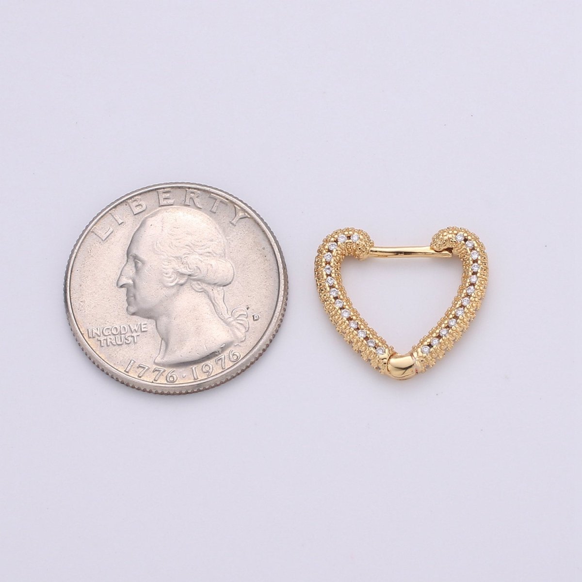 Micro Pave Heart Hoop Earrings, Cubic Hoop Huggie Earrings, Gold Hoop Earrings, Dainty Hoop Earrings, Minimalist Hoop Earring, K-549