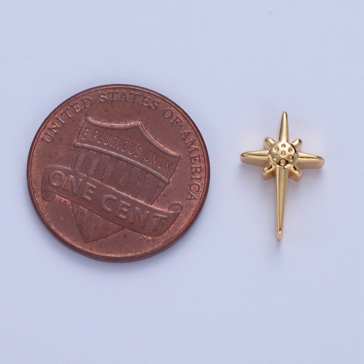 Mini North Star Bead for Bracelet Necklace Component W-851