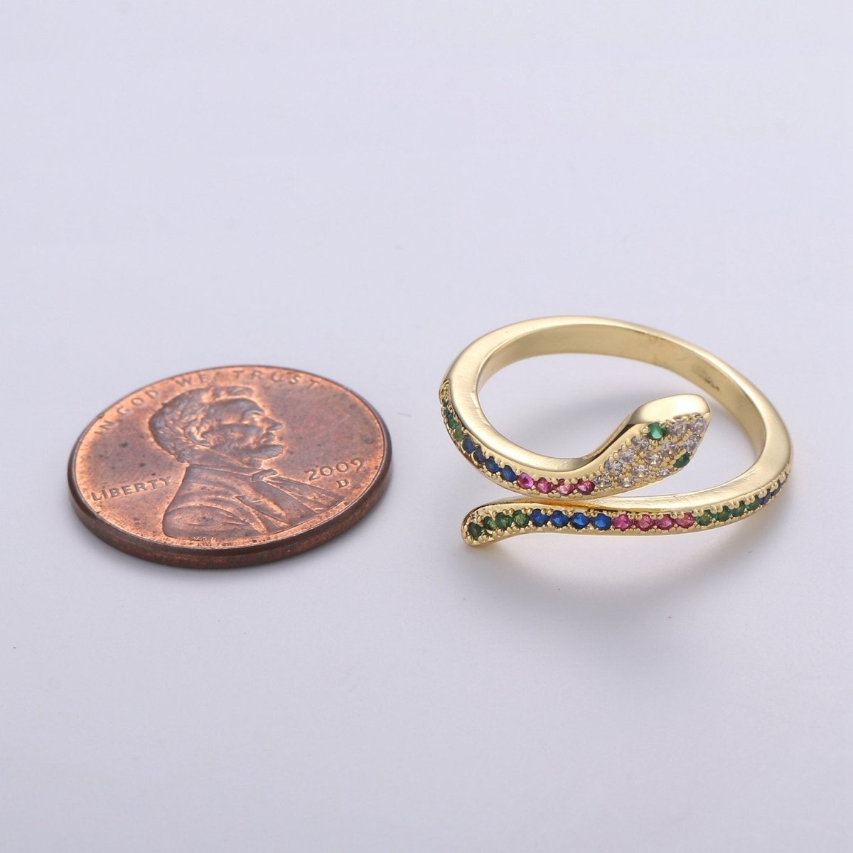 Snake ring, Gold snake ring, Serpent ring, spiral snake ring, wrap ring, snake ring gold, Micro Pave Cz Ring jewelry, R-030