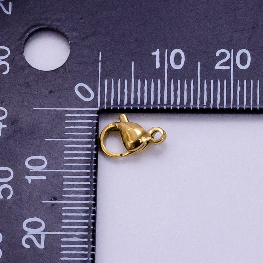 Stainless Steel 10mm Lobster Clasps Claw Closure Findings | Z664
