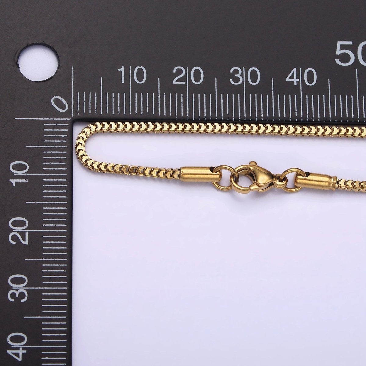 Stainless Steel 1.5mm Dainty Cocoon Snake Wheat Chain 18 Inch Layering Necklace | WA-2020 Clearance Pricing