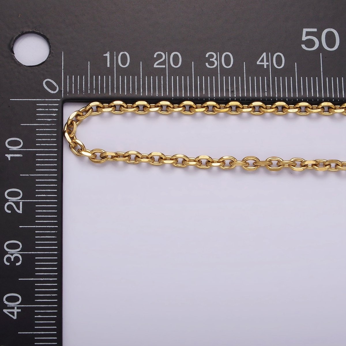 Stainless Steel 2.7mm Cable Chain 18 Inch Necklace | WA-2372