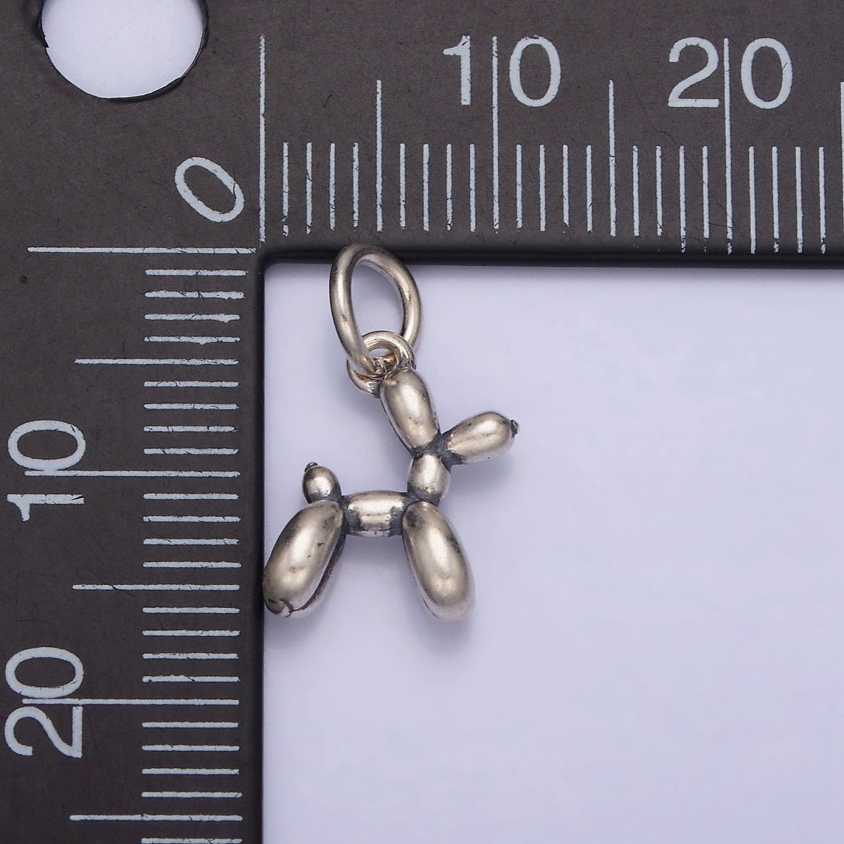 Sterling Silver S925 Dog Balloon Pet Animal Charm | SL-290