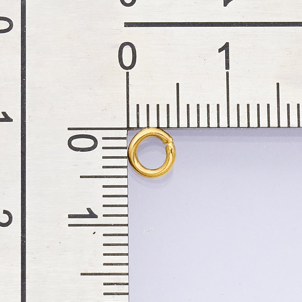 Stainless Steel 5mm Jump Ring Findings by 10 units Findings Set | Z956