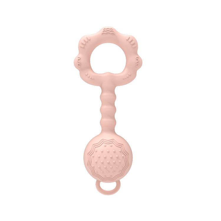Silicone Rattle Teething Stick Toy for Babies