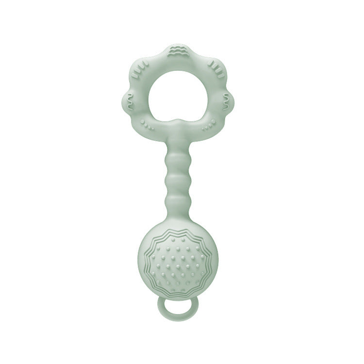 Silicone Rattle Teething Stick Toy for Babies