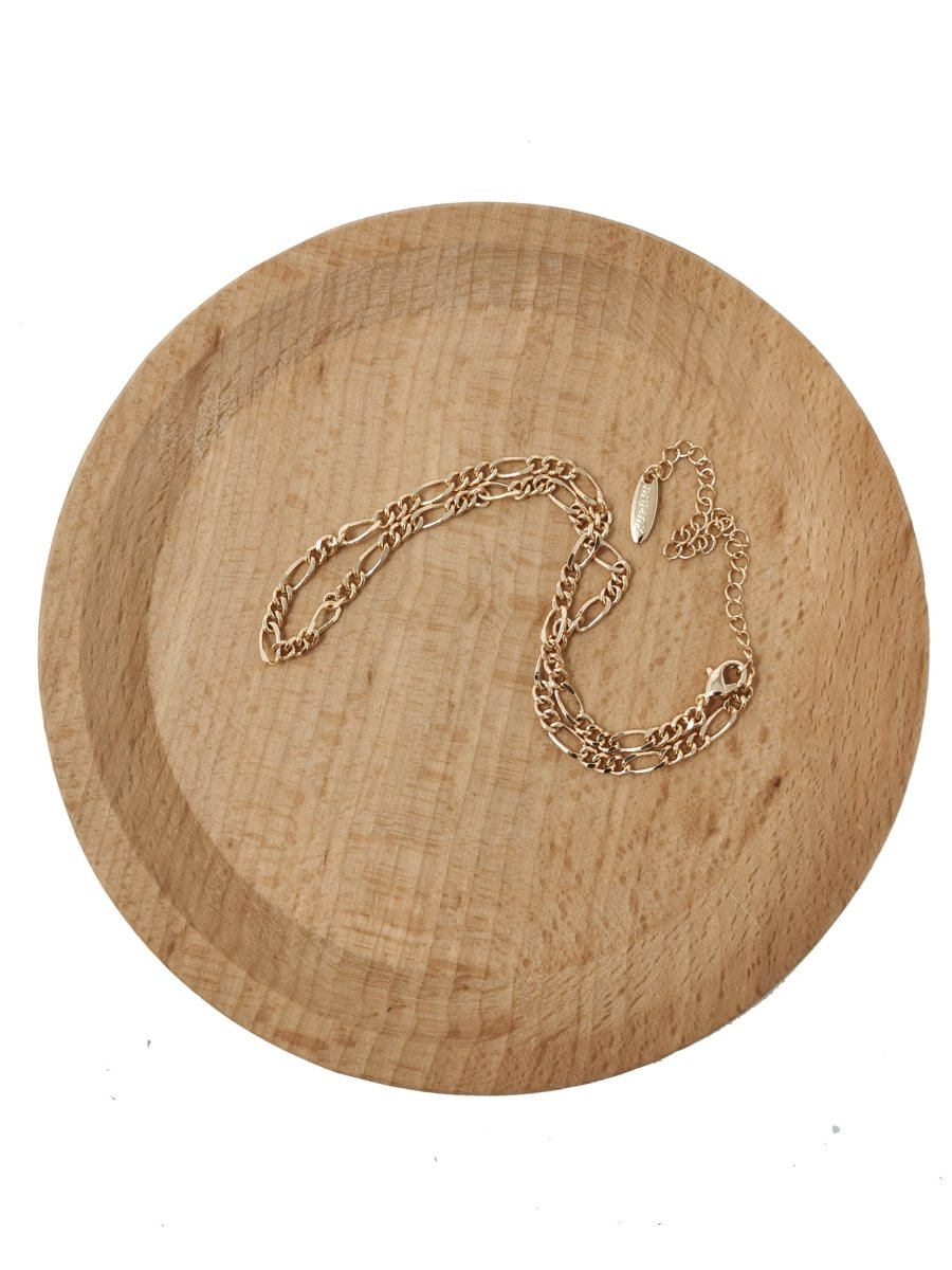 11.8'' Ready to Use 18k Gold Filled Figaro Necklace Chain, Layering Figaro Chain Dainty Necklace, Perfect for Choker Pendant Charm Necklace | CN-585  Clearance Pricing