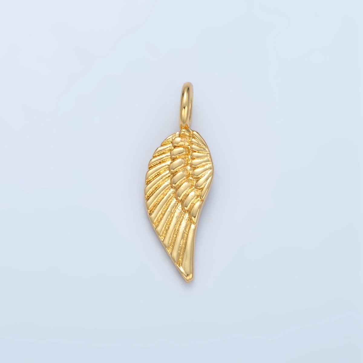 14K Gold Filled 21mm Angel Wings Minimalist Charm | AG881