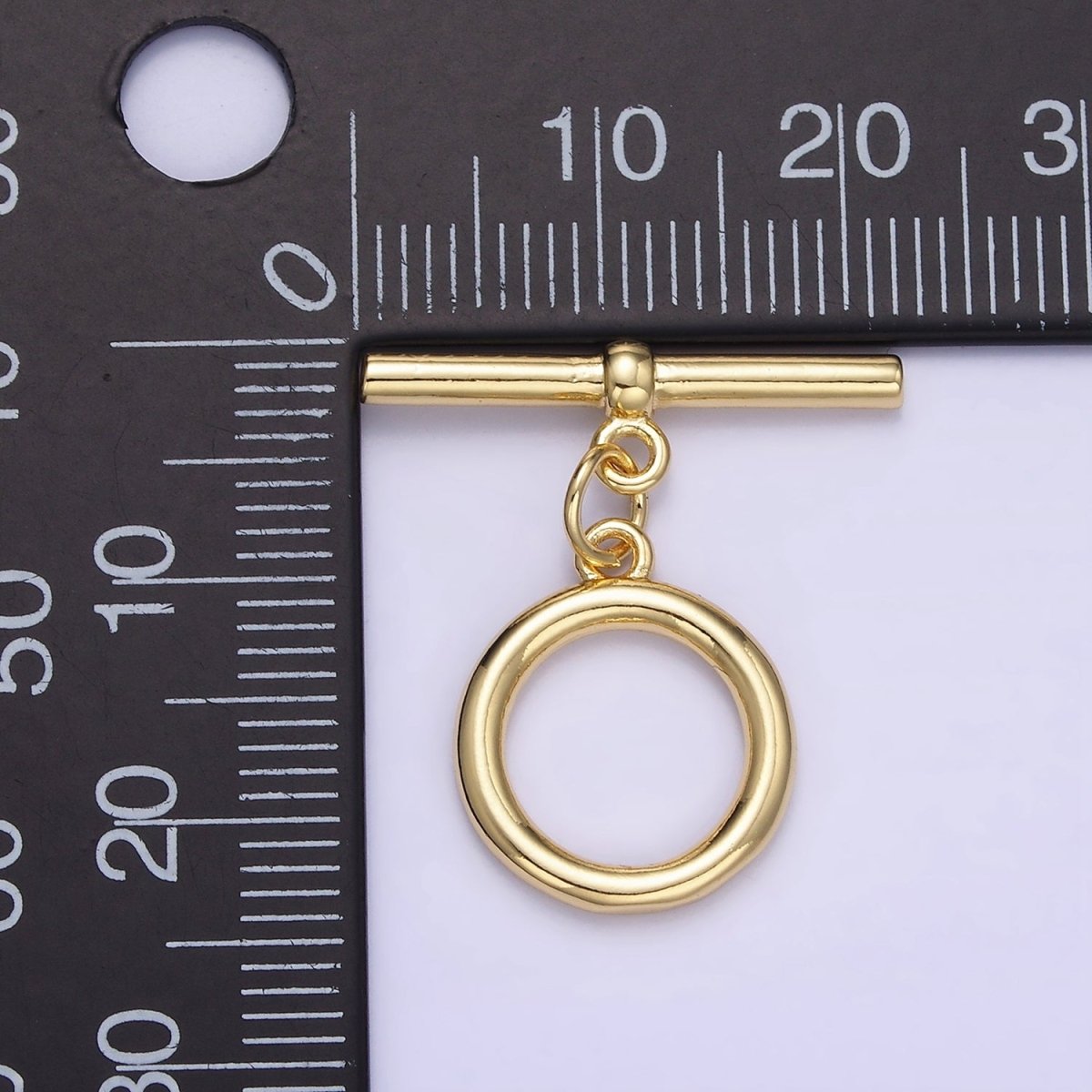 14K Gold Filled 22mm Toggle Clasps Minimalist Closure Findings | Z342