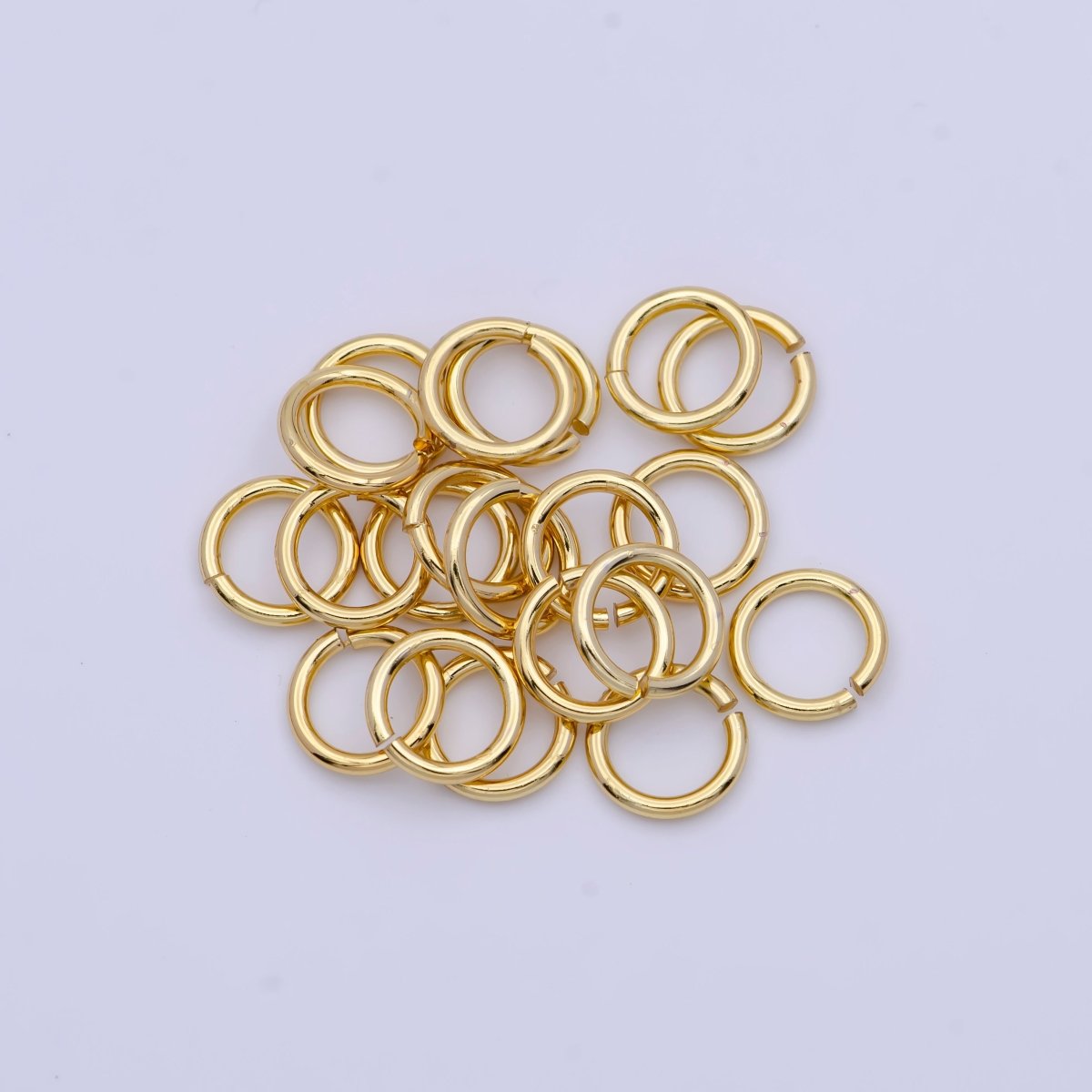 14K Gold Filled 7mmx0.7mm Jump Ring Findings Set | Z781