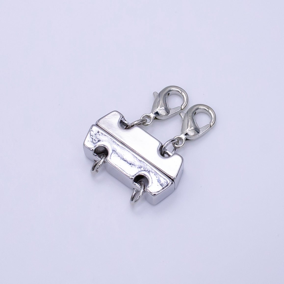 14K Gold Filled Double Lobster Clasps Layered Detangler Findings in Gold & Silver | Z786
