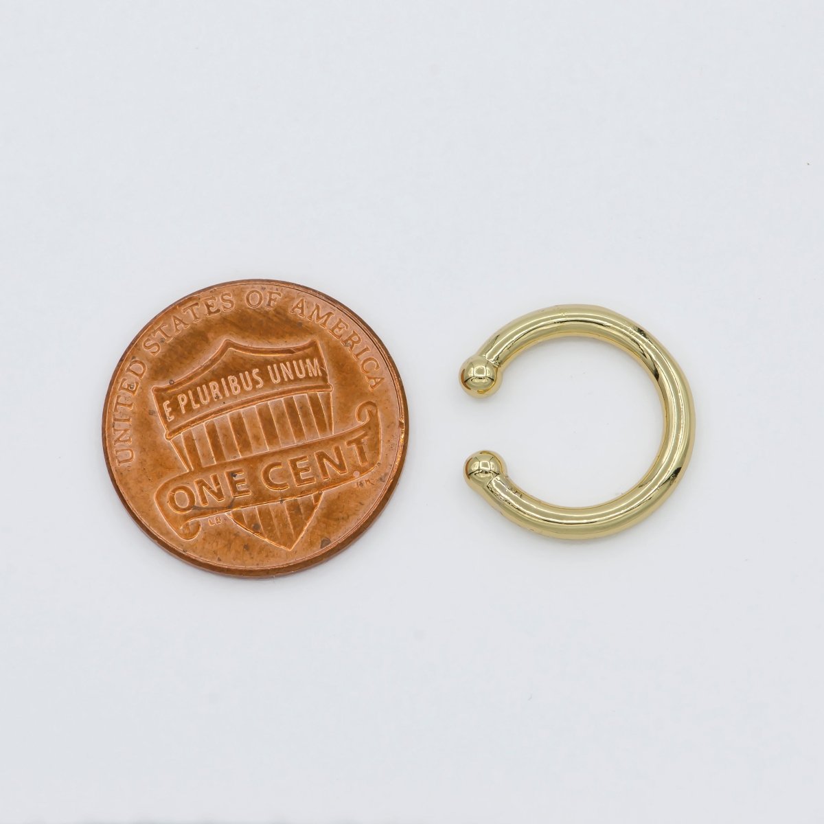 14K Gold Filled Minimalist Ear Cuff Earrings | AI164