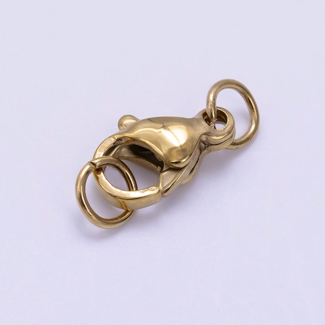 16K Gold Filled 10mm Lobster Clasps Jewelry Closure Supply End Clasp | Z-406