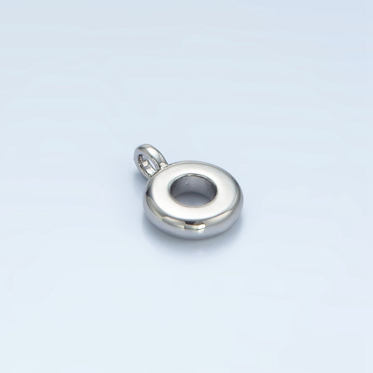 24K Gold Filled 10mm Rhondelle Bail Findings in God & Silver | Z944