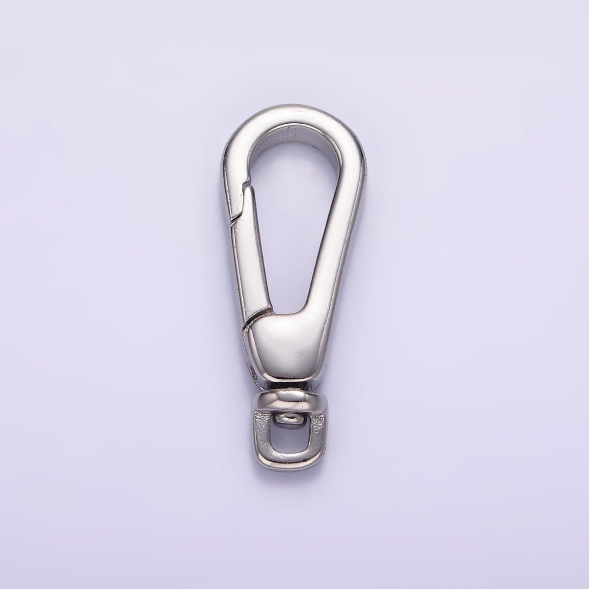 24K Gold Filled 25mm Push Lobster Clasps Spring Gate Swivel Hook Findings in Gold & Silver | Z797