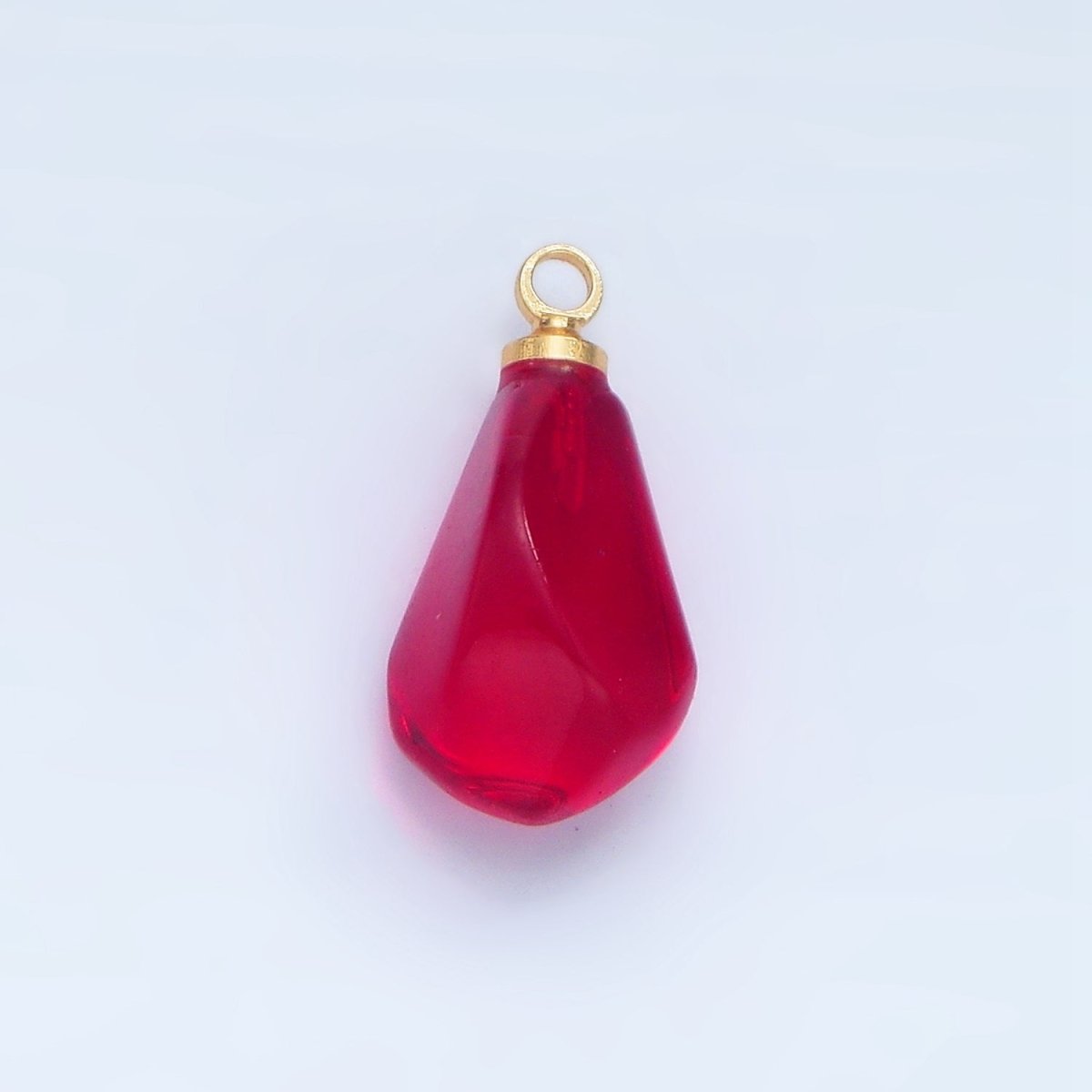 24K Gold Filled Pink Pomegranate Charm | X906