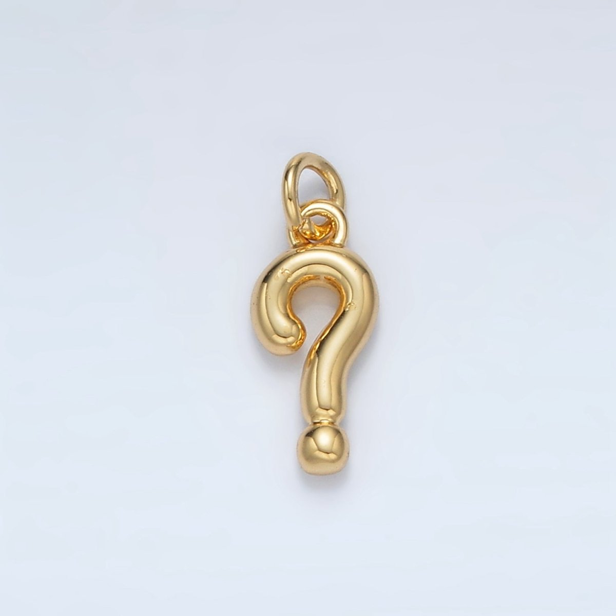 24K Gold Filled "?" Question Mark Minimalist Charm | AC168