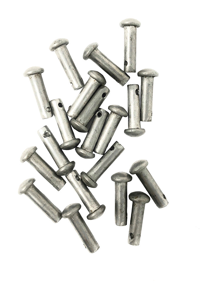 AJ Tack Stainless Steel Spur Rowel Pins, 10 Pairs