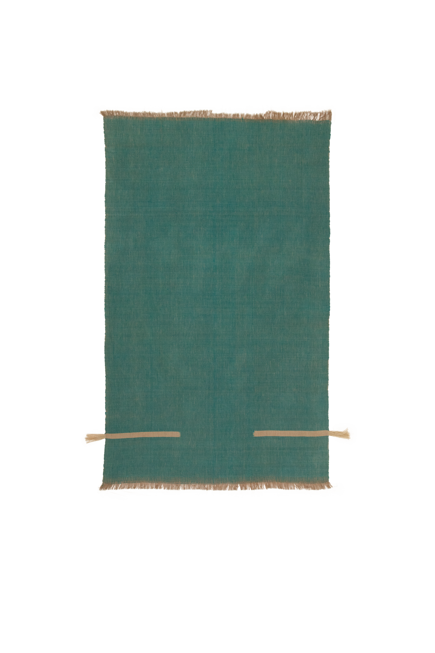 Handwoven Pashmina and Merino Wool Throw 46" × 75"