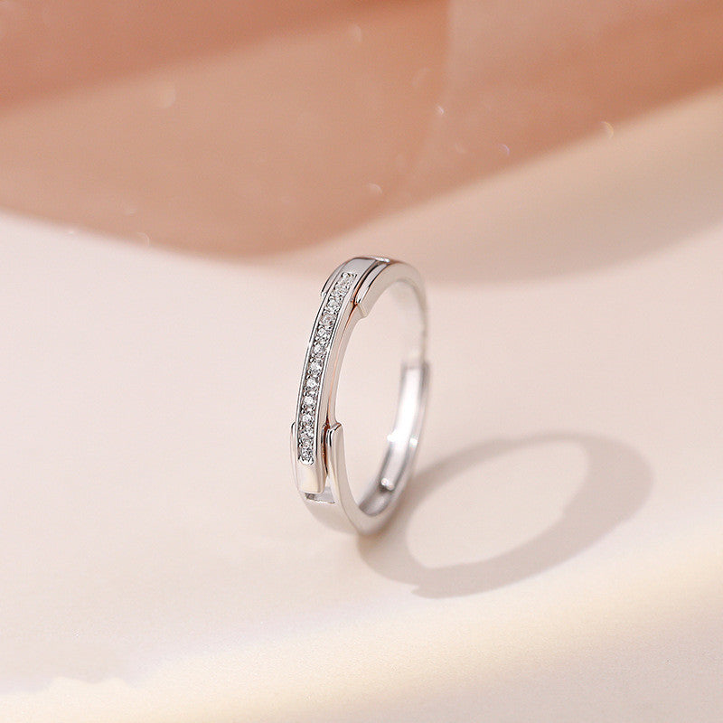 Fashionable Creative Flip-top Diamond Ring for All
