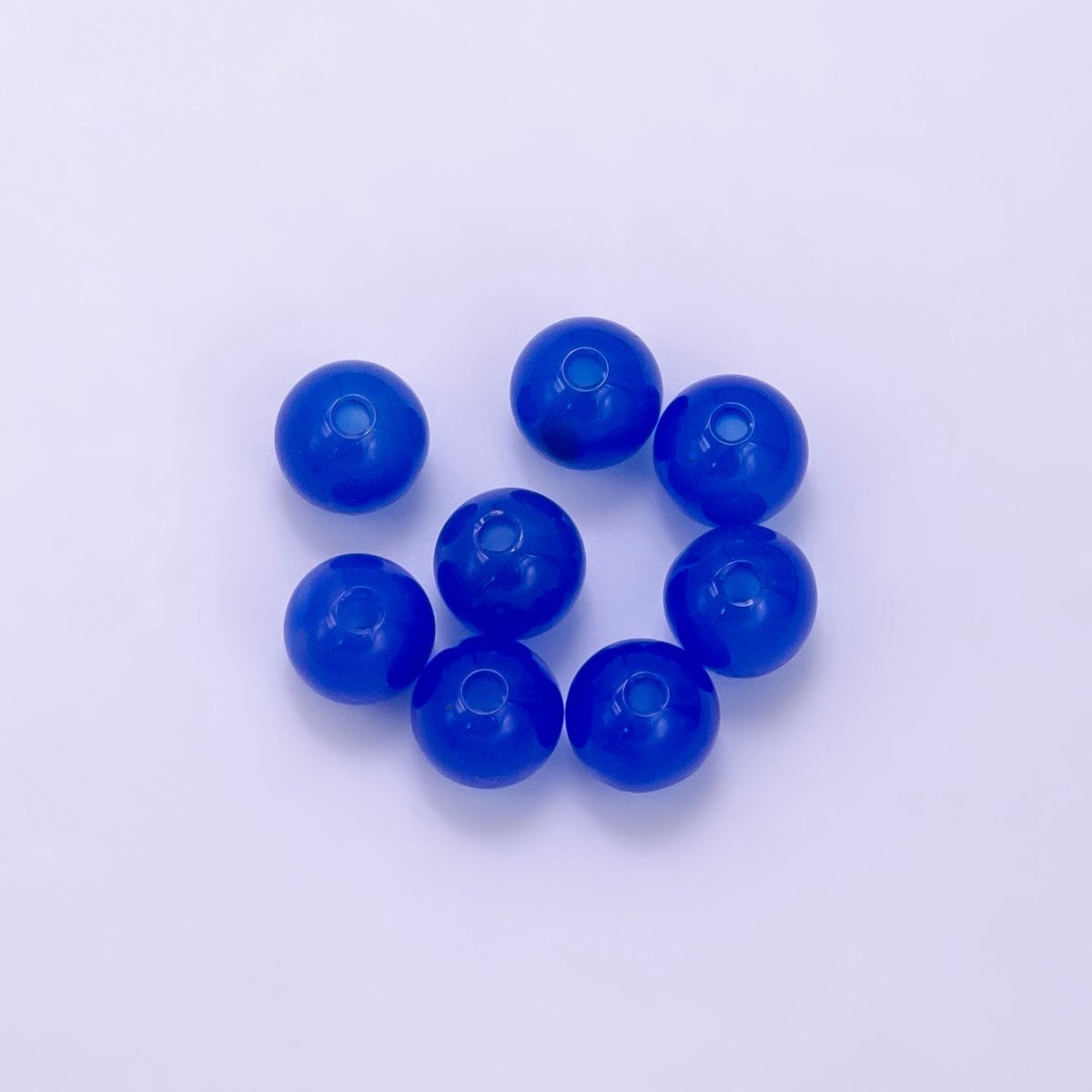 6mm Round Agate Natural Gemstone Bead Set | B913 - B914