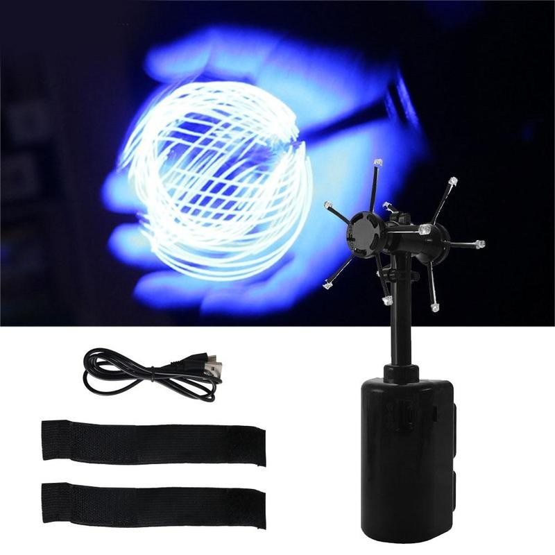 LED Rotating Floating Light Ball Toy
