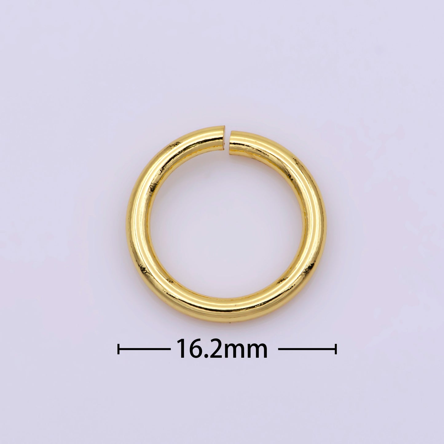 14K Gold Filled 1.6mm Thick 16.2mm Large Jump Ring | Z-429