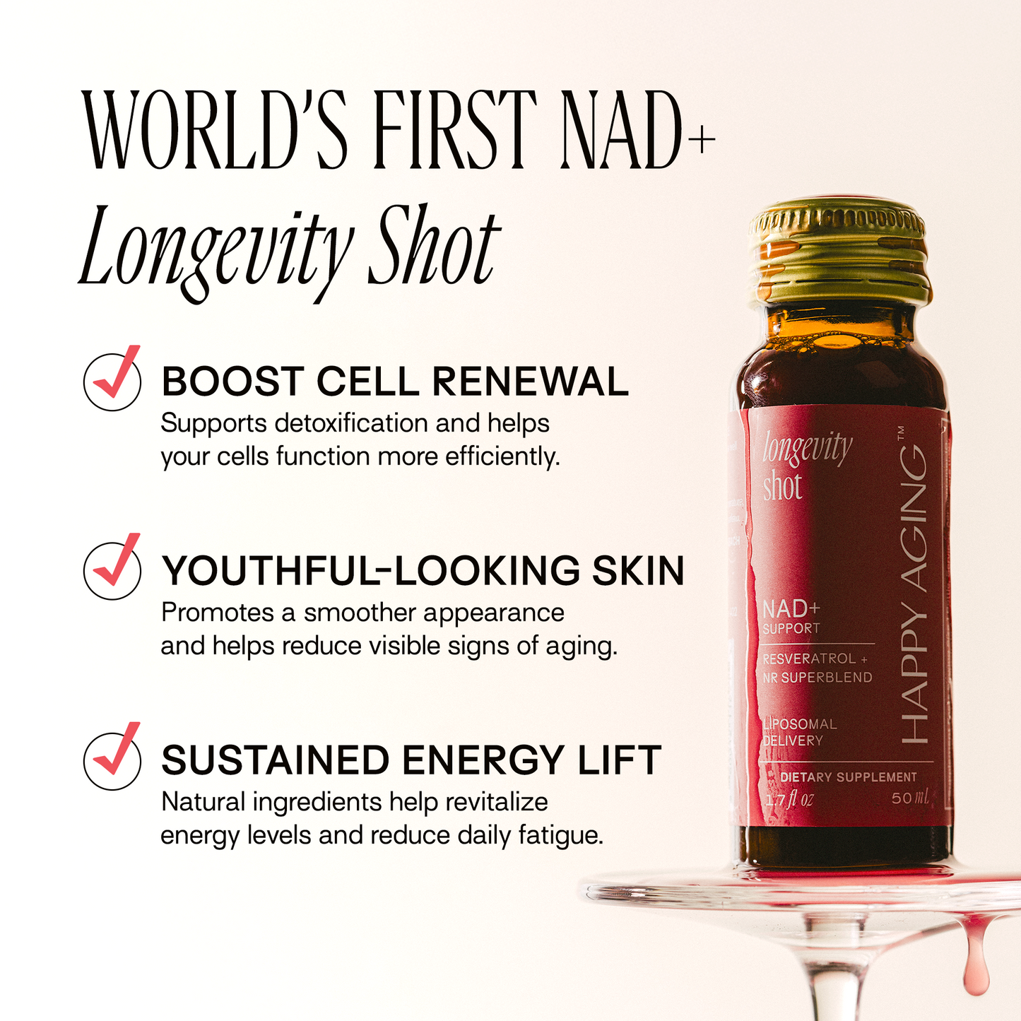 NAD+ Longevity Shot®