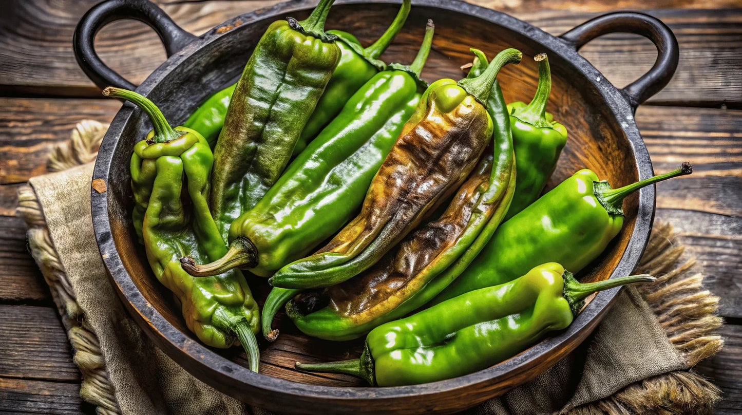 FRESH GREEN CHILE 2026 HARVEST PRE-ORDERS START JUNE 1ST = SAVE 10% OFF = HARVEST BEGINS AUGUST 2026