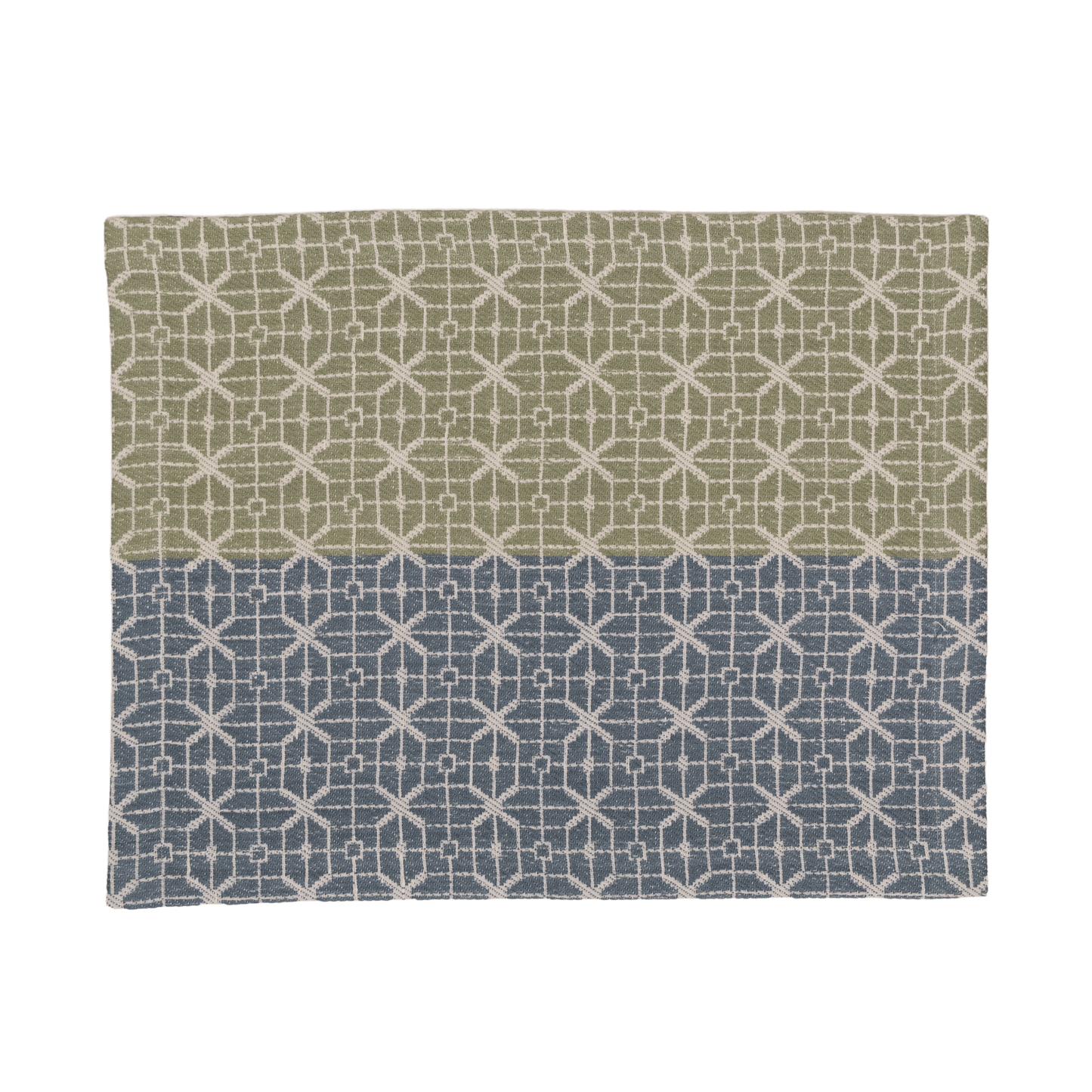 Handwoven Jacquard Placemats 14" × 18" (Set of 4)