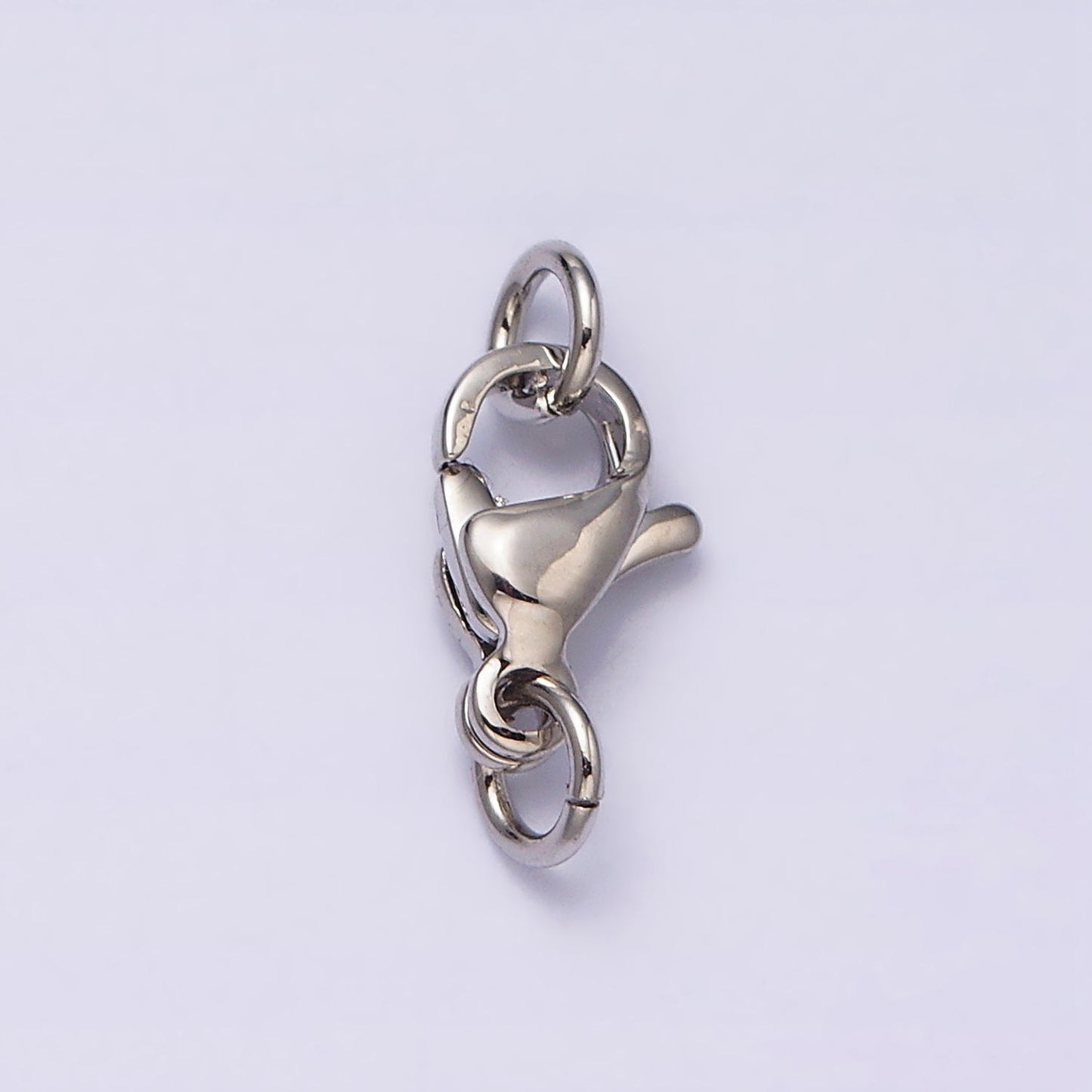 16K Gold Filled 9mm Lobster Clasps Closure Jump Ring Jewelry Supply in Gold & Silver | Z-389 Z-390