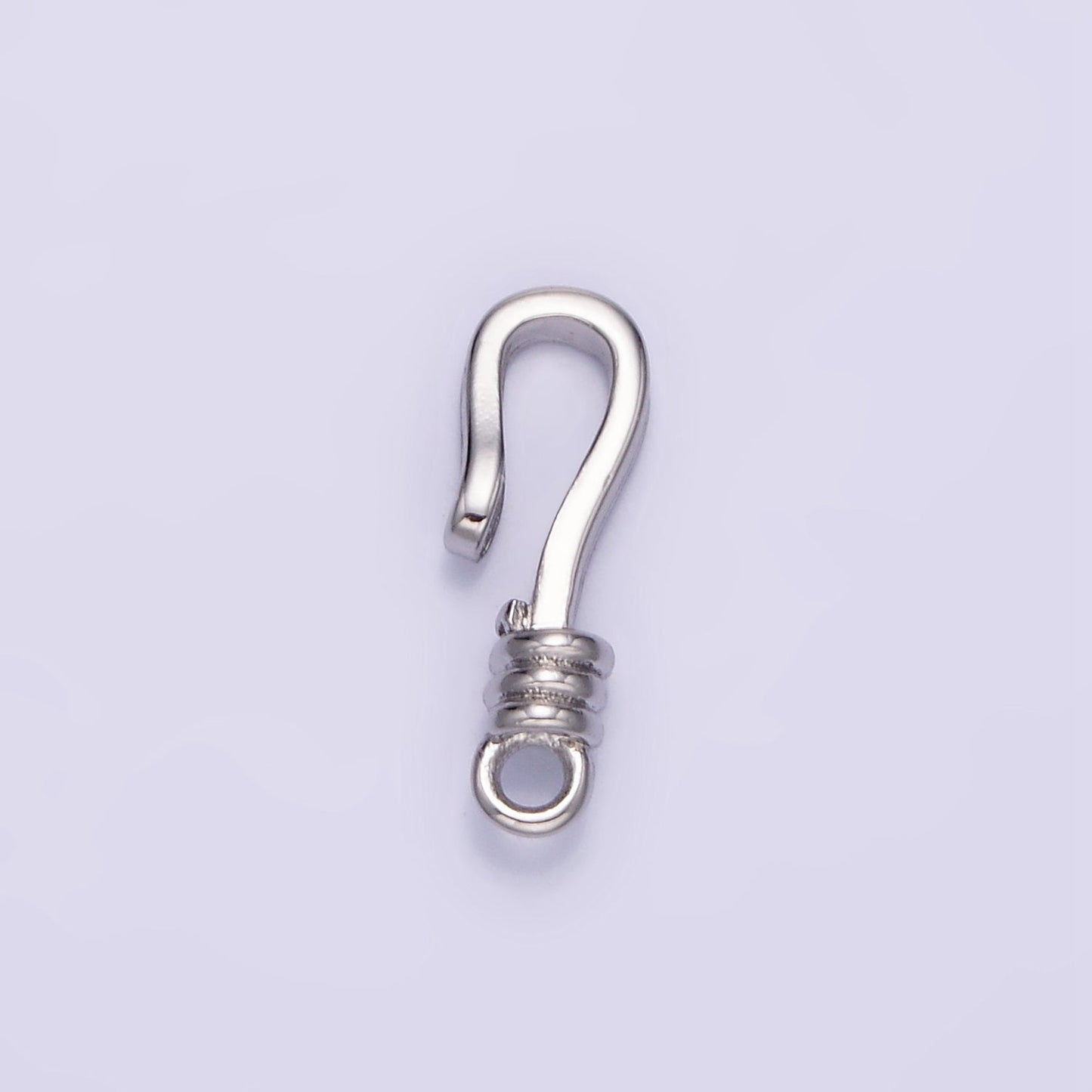 14K Gold Filled 15mm Hook Closure Findings in Gold & Silver | Z733