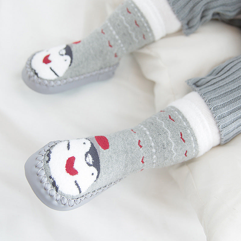 Thick Warm Baby Socks with Anti-Slip Sole for Kids